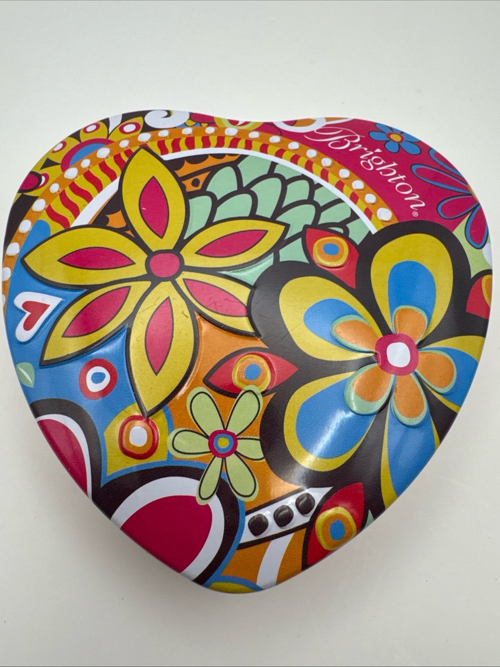Brighton Jewelry Tin Heart Shaped - Box Only